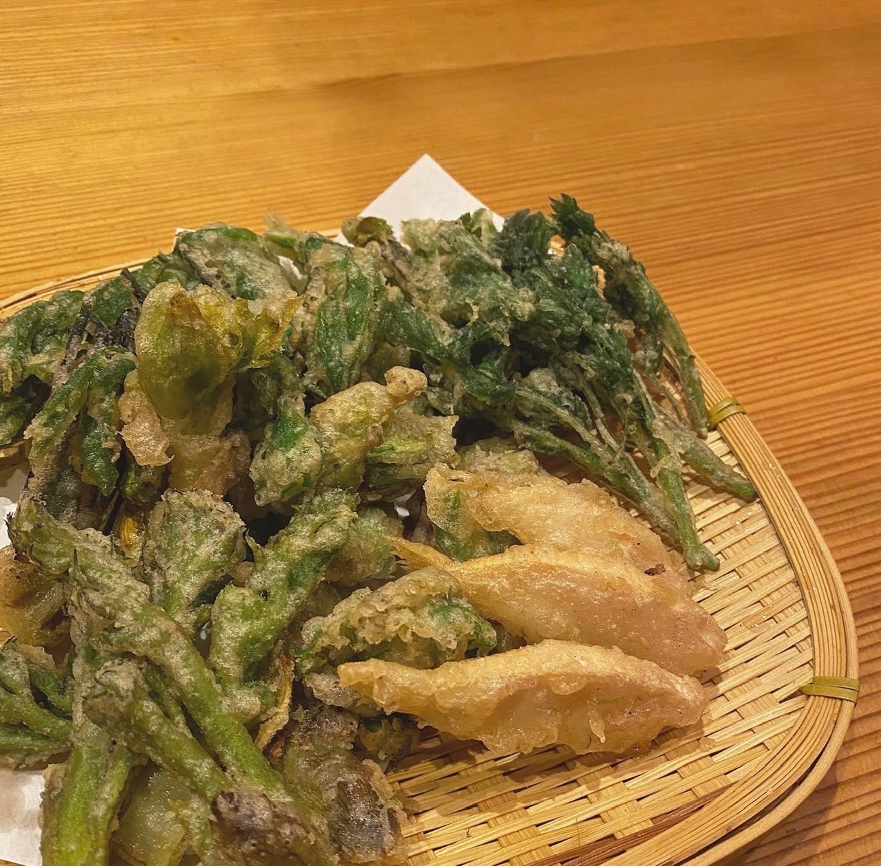 山菜の天ぷら